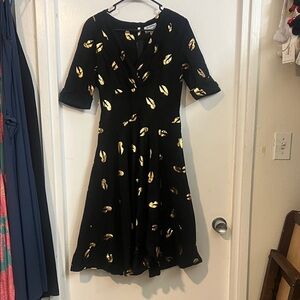Unique Vintage Harry Potter Snitch Dress